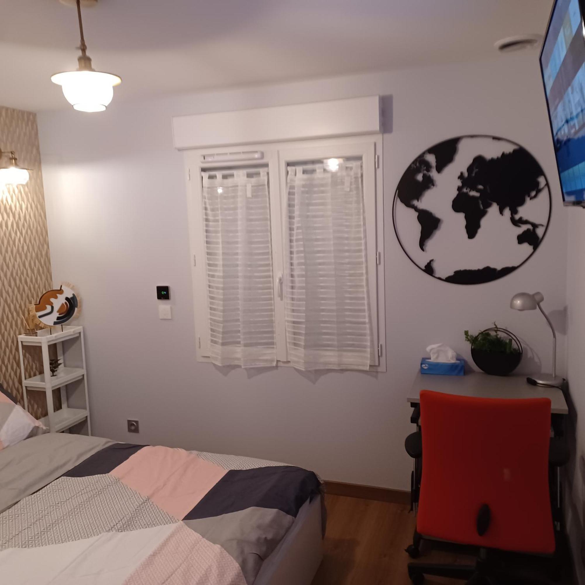 Chambre Privee/Climatisee+Tv /Petit Dejeuner Inclu/Tout Confort เนอแวร์ ภายนอก รูปภาพ