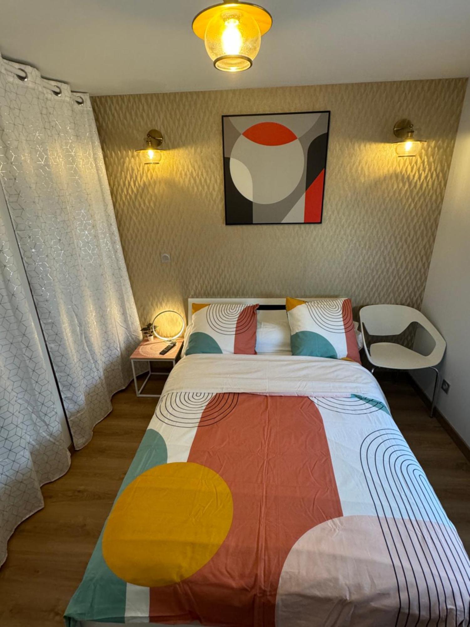 Chambre Privee/Climatisee+Tv /Petit Dejeuner Inclu/Tout Confort เนอแวร์ ภายนอก รูปภาพ